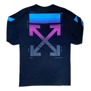 Off-White Diagonal Gradient Long Sleeve - Black OFF-WHITE