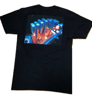 Supreme Spaceship Tee - Black - Used Supreme