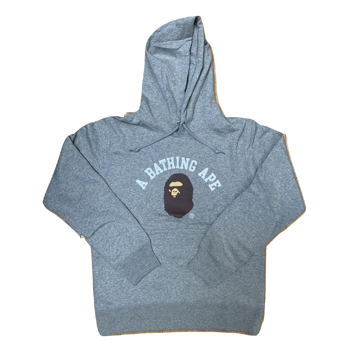 A Bathing Ape Happy New Year Hooded Sweatshirt 2020 - Gray Bape