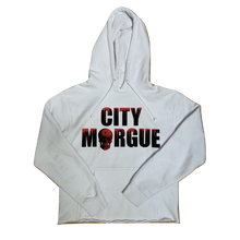 City Morgue x VLone Dogs Cropped Hoodie - White