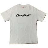 Supreme x Futura Divide And Conquer Tee - White - Used