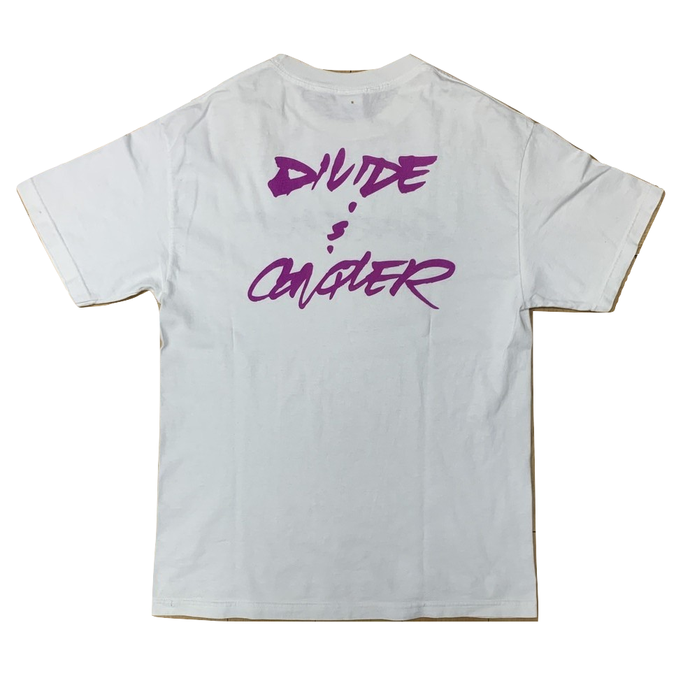 Supreme x Futura Divide And Conquer Tee - White Supreme