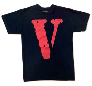 VLone Reversible Logo Tee - Black/Red VLone