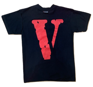 VLone Reversible Logo Tee - Black/Red - Used