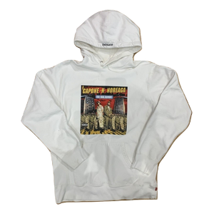 Supreme Capone-N-Noreaga Hooded Sweatshirt - White