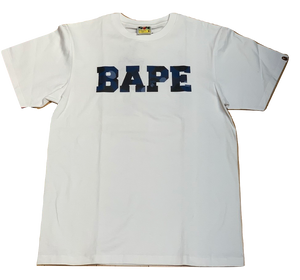 A Bathing Ape Color Camo Tee - Blue