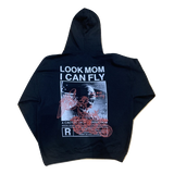 Travis Scott Look Mom I Can Fly Hoodie - Black/Red - Used