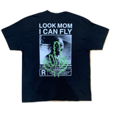 Travis Scott Look Mom I Can Fly Shirt - Black/ Green (Merch)