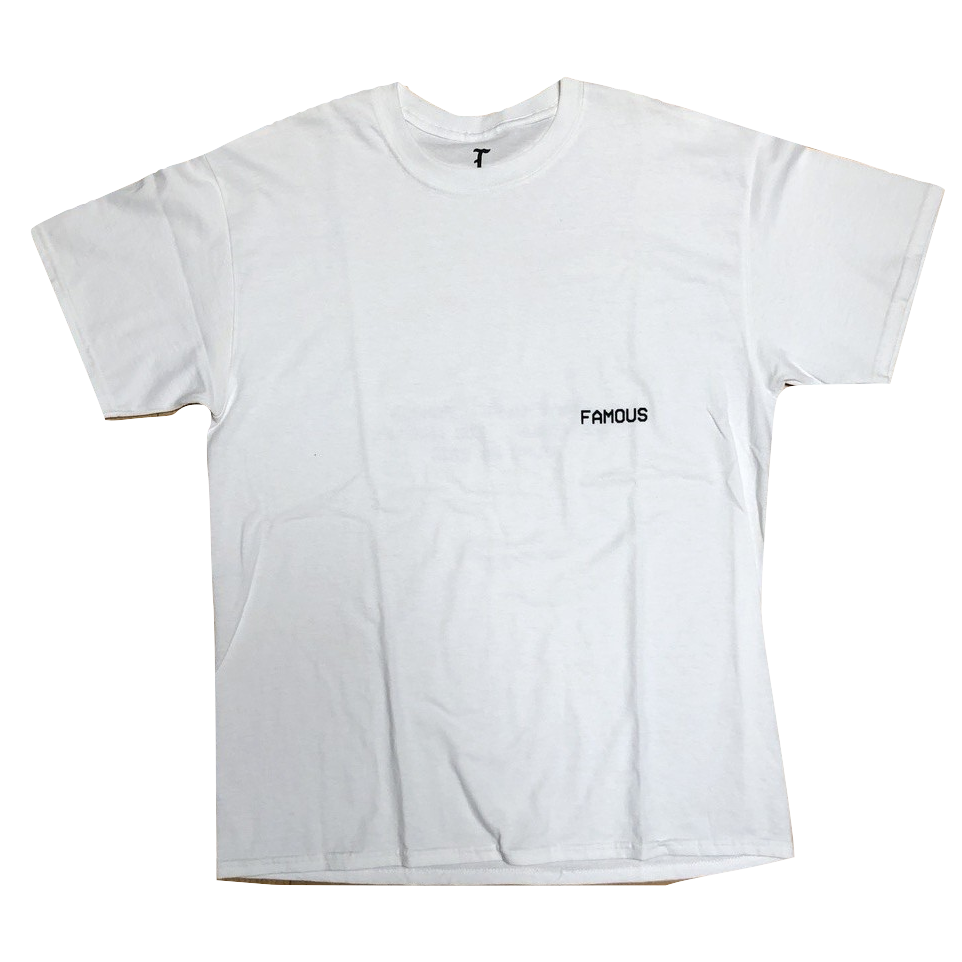 Kanye West Famous Tour Tee - White - Used