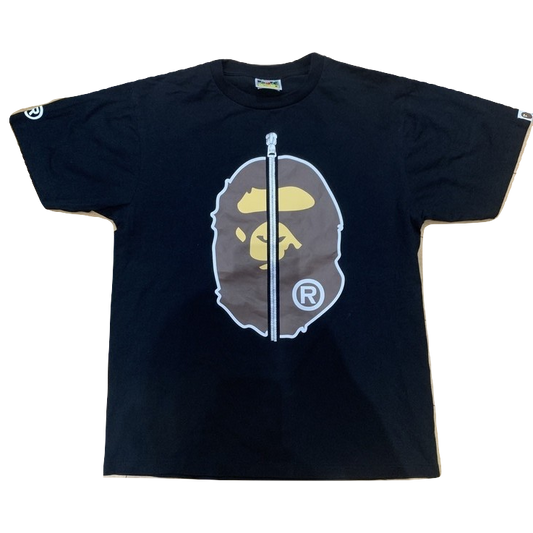 A Bathing Ape 2nd Ape Tee - Black - Used