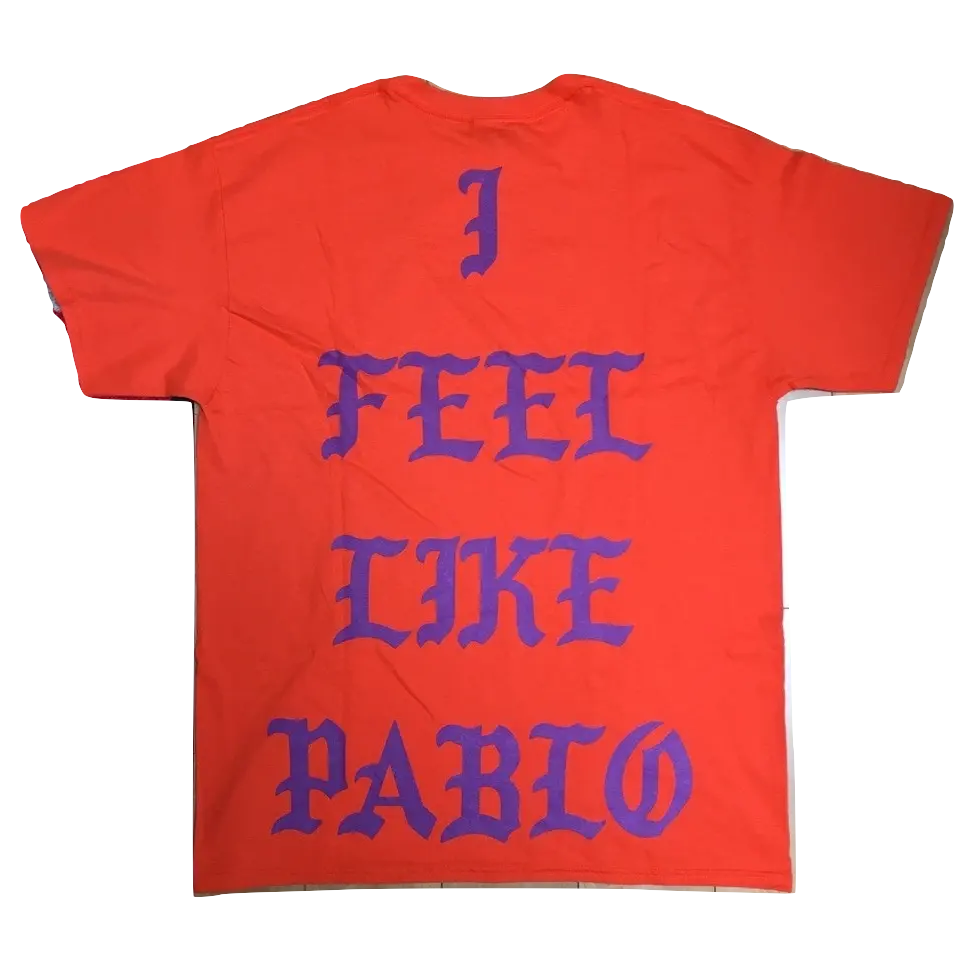 I Feel Like Pablo Tee - Orange (San Francisco) Yeezy