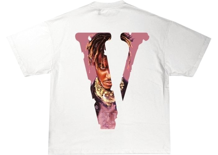 Juice Wrld x Vlone Legends Never Die T-Shirt - White VLone