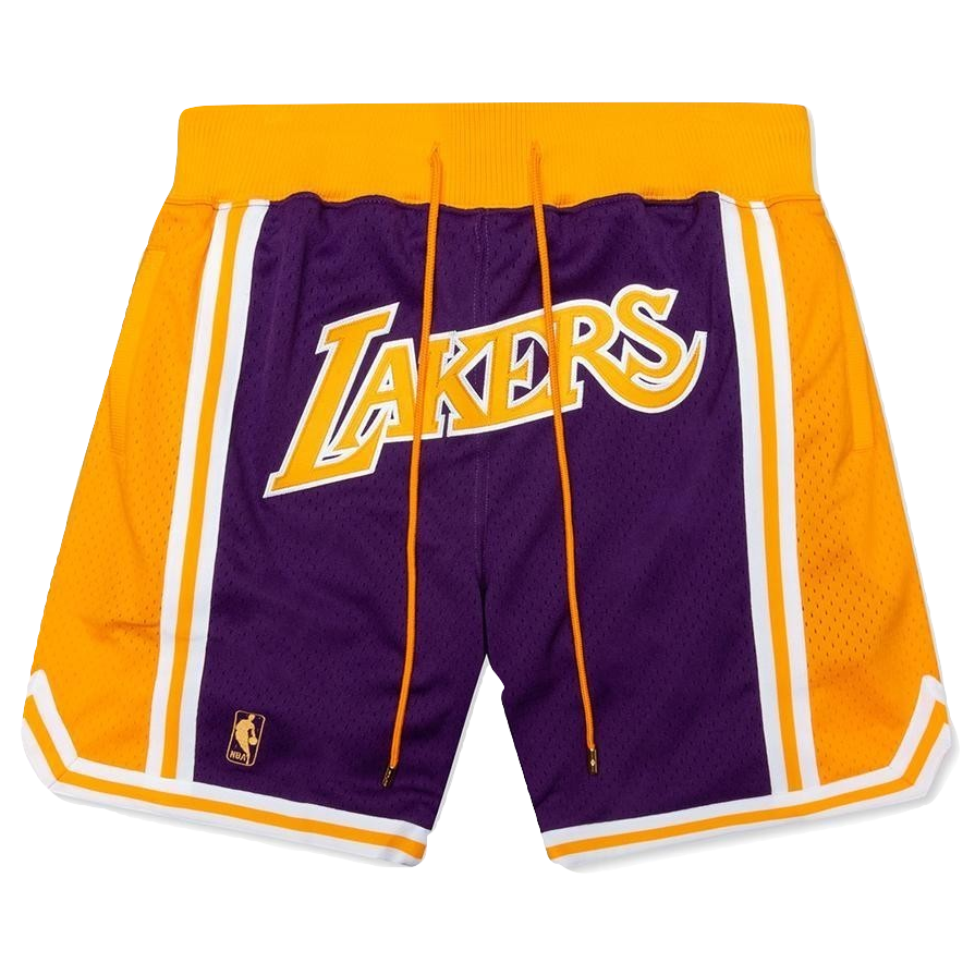 Just Don Shorts - Los Angeles Lakers (Road 1996-97) - Used