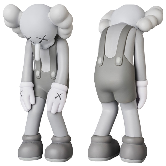 Kaws Small Lie Vinyl Figure - Gray