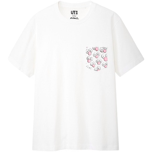 KAWS x Uniqlo BFF Pocket Tee - White Kaws