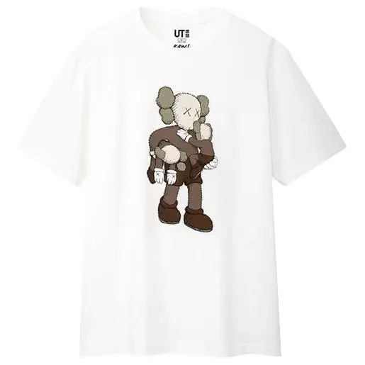 KAWS x Uniqlo Clean Slate Tee - White Kaws