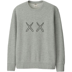 Kaws x Uniqlo x Sesame Street XX Sweatshirt - Gray - Used