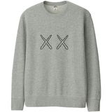Kaws x Uniqlo x Sesame Street XX Sweatshirt - Gray - Used