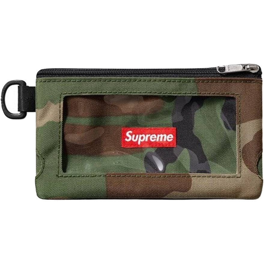 Supreme Woodland Camo Pouch