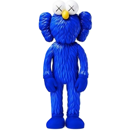Kaws BFF Open Edition Vinyl Figure - Blue