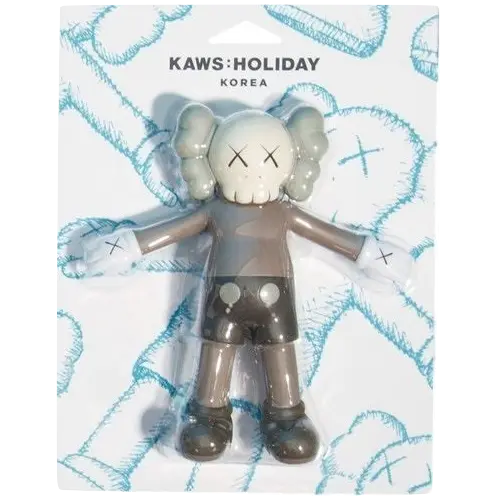 KAWS HOLIDAY Companion Bath Toy - Korea - Brown - USED Kaws