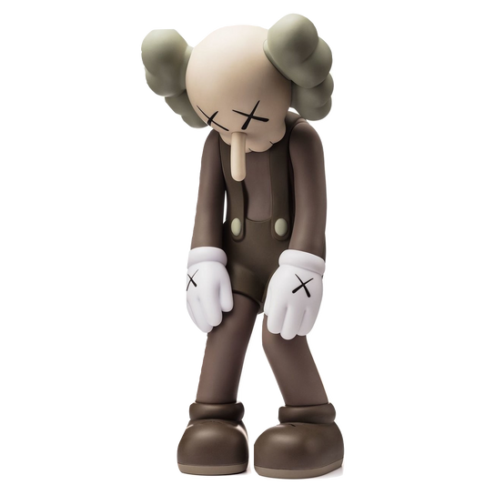 Kaws Small Lie Figure - Brown