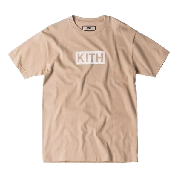 Kith Classic Logo Tee - Sand Kith