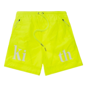Kith Turbo Nylon Shorts - Citron - Used