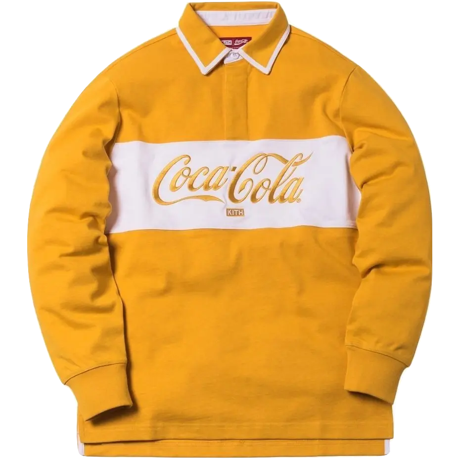 Kith x Coca-Cola Classic Rugby Yellow Kith