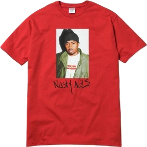 Supreme Nas Tee - Red