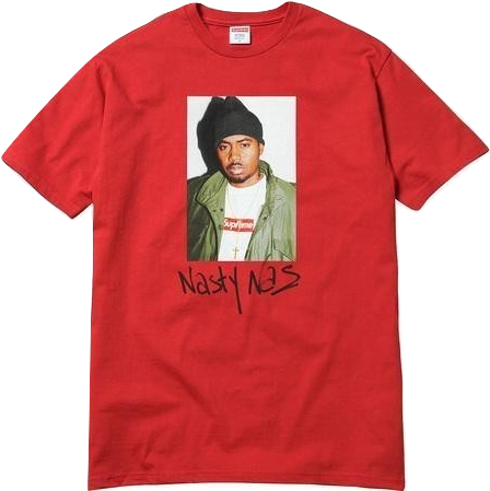 Supreme Nas Tee - Red