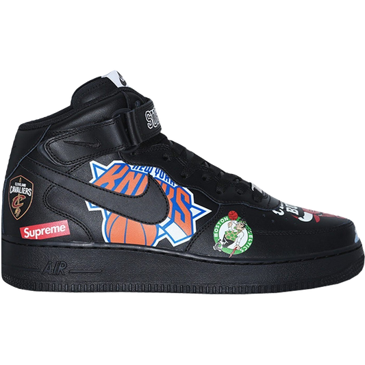 Air Force 1 Mid '07 / Supreme - Black - Used