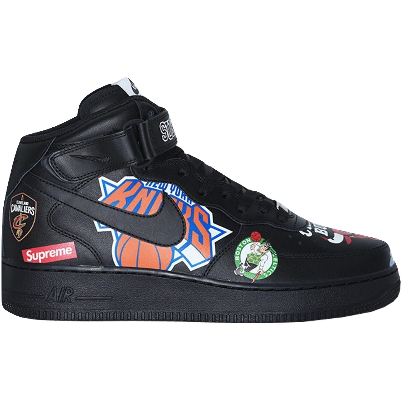 Air Force 1 Mid '07 / Supreme - Black - Used