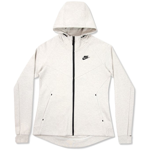Nike Women's Sportswear Tech Fleece Hoodie - Light Bone/Black