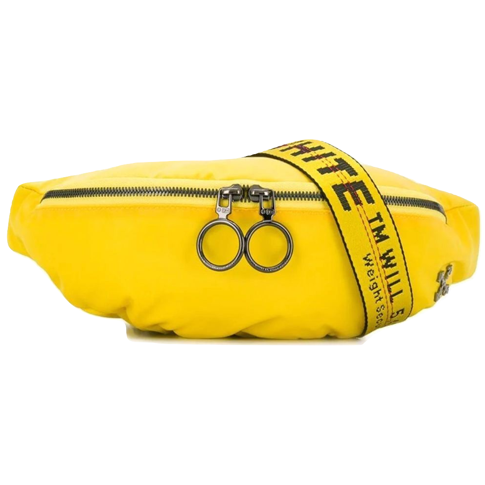 Off-White Industrial-Strap Belt Bag - Yellow - Used OFF-WHITE