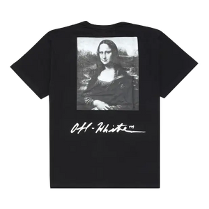 OFF White Mona Lisa Print Tee - Black OFF-WHITE