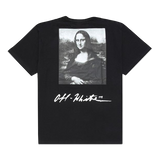 OFF White Mona Lisa Print Tee - Black