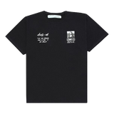 OFF White Mona Lisa Print Tee - Black