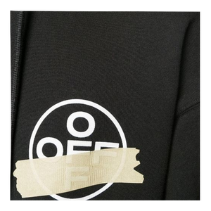 Off-White Tape Arrows Over Hoodie - Black OFF-WHITE