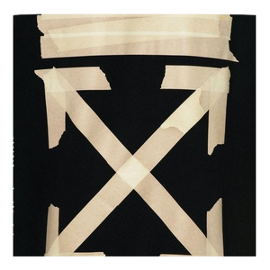 Off-White Tape Arrows Over Hoodie - Black OFF-WHITE