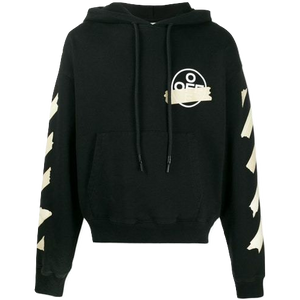 Off-White Tape Arrows Over Hoodie - Black OFF-WHITE
