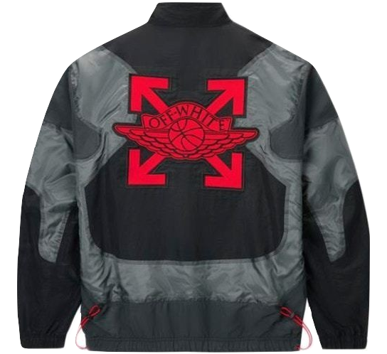 Off-White x Jordan Woven Jacket - Black Air Jordan