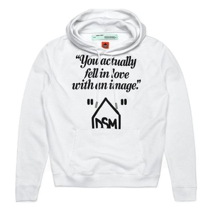 Dsm off top white hoodie