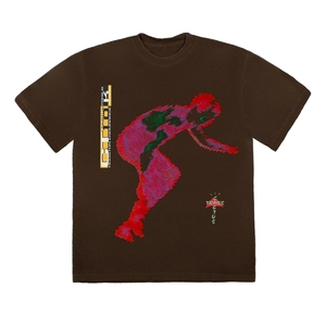 Travis Scott Digital T-Shirt - Brown - Used Travis Scott