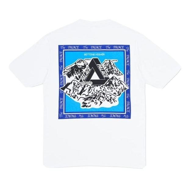 Palace Getting Higher Tee - White - Used