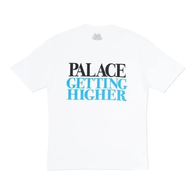 Palace Getting Higher Tee - White Palace