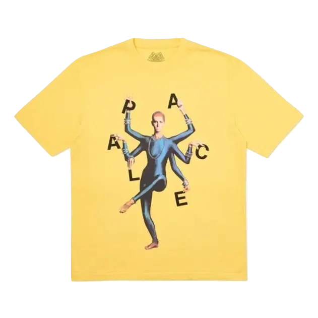 Palace Handy T-Shirt Tee - Yellow Palace
