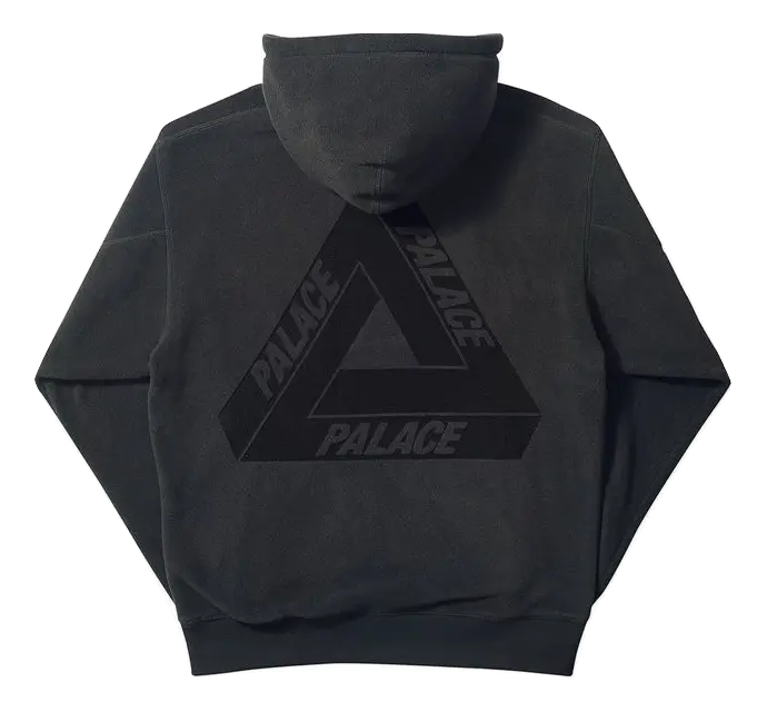 Palace Polartec Lazer Hoodie Black Palace