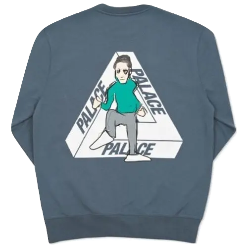 Palace JKR Crewneck - Grey Palace