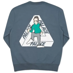 Palace JKR Crewneck - Grey Palace